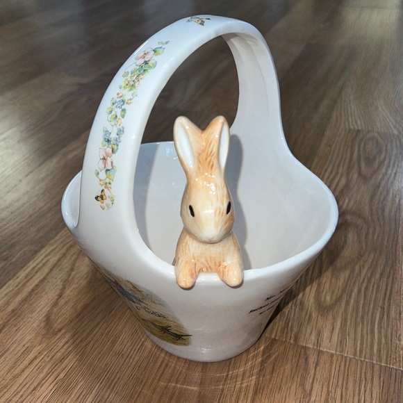 Vintage 1998 Beatrix Potter Peter Rabbit vase - Picture 1 of 8